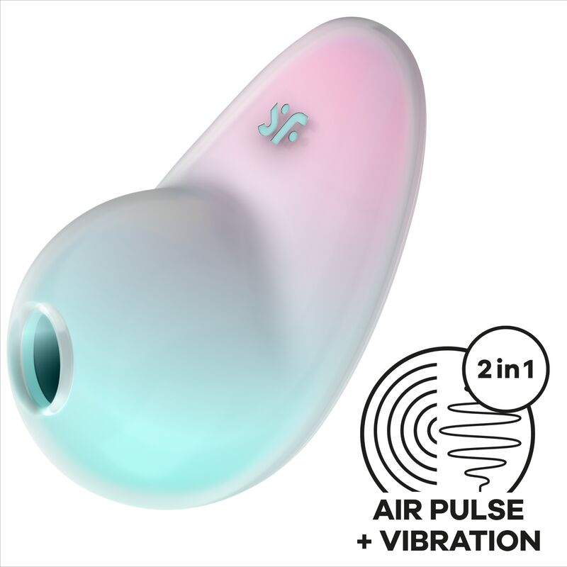 SATISFYER - PIXIE DUST BLUE STIMULATEUR AIR PULSE