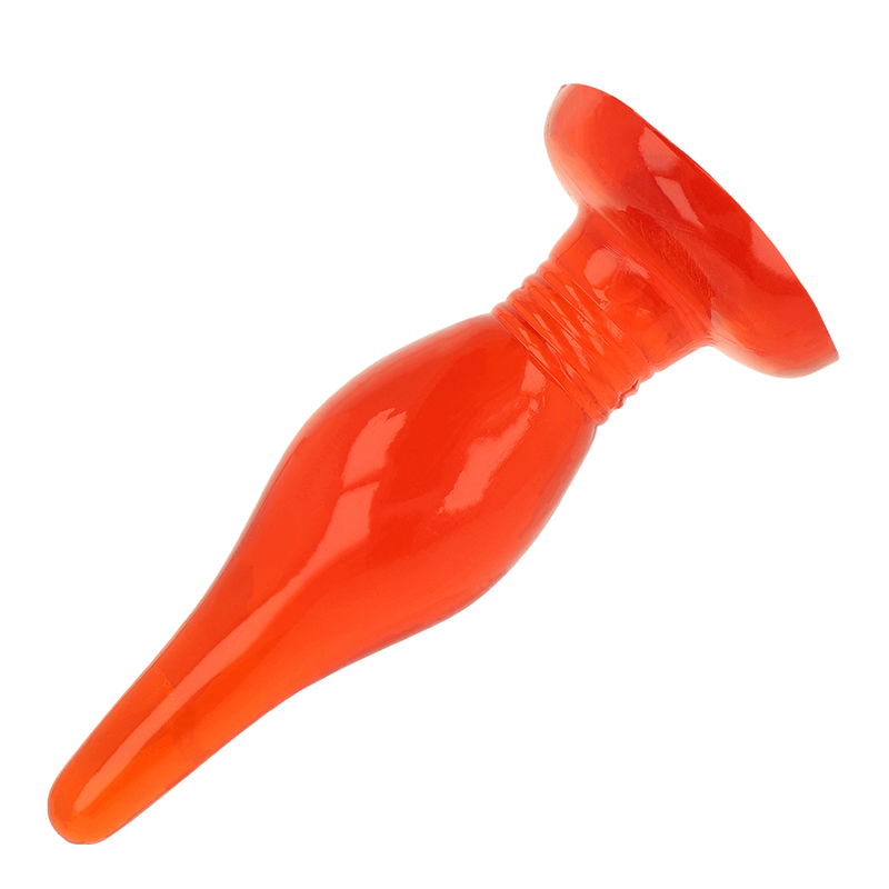 BAILE - PLUG ANAL TOUCHER DOUX ROUGE 14,2 CM