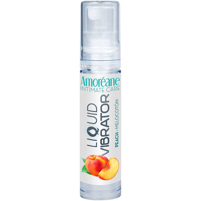 AMOREANE - VIBRATEUR LIQUIDE PÊCHE 10 ML