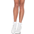 LEG AVENUE - WHITE LACE RUFFLED SOCKS