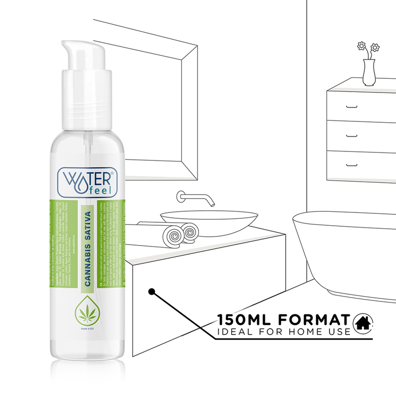 WATERFEEL - LUBRIFIANT CANNABIS 150 ML