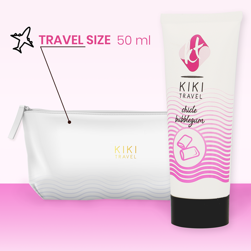KIKÍ TRAVEL - LUBRIFIANT GOÛT CHEWING-GUM 50 ML