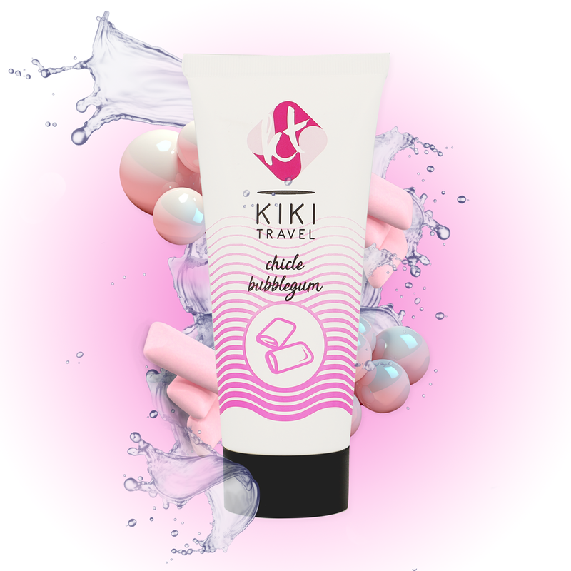 KIKÍ TRAVEL - LUBRIFIANT GOÛT CHEWING-GUM 50 ML