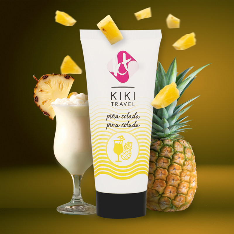 KIKÍ TRAVEL - LUBRIFIANT GOÛT PIÑA COLADA 50 ML