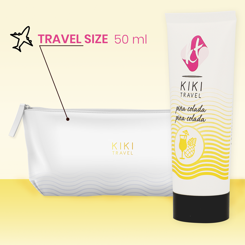 KIKÍ TRAVEL - LUBRIFIANT GOÛT PIÑA COLADA 50 ML