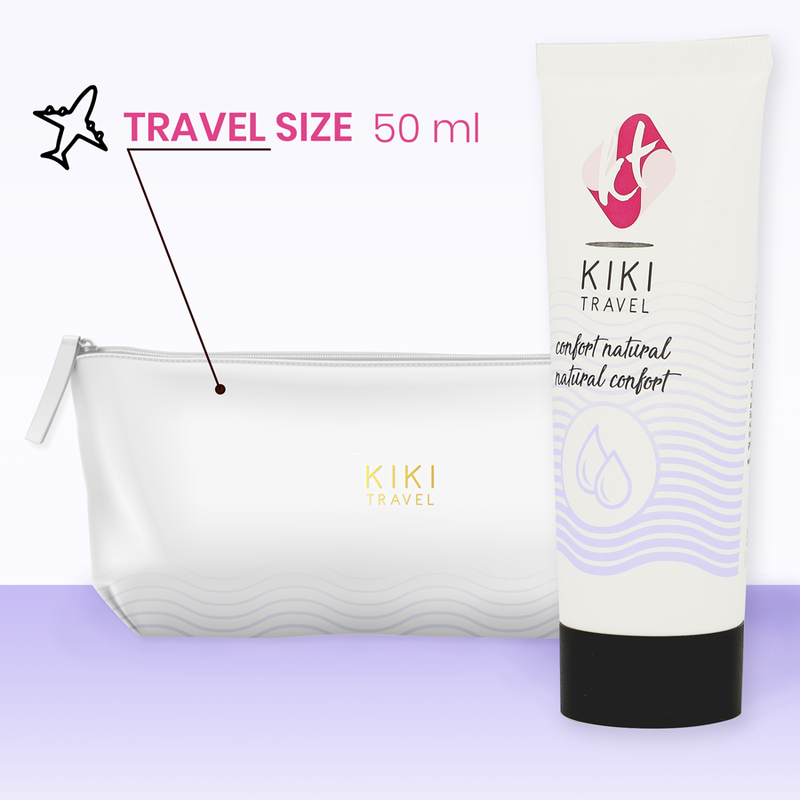 KIKÍ TRAVEL - GEL LUBRIFIANT NATUREL CONFORT 50 ML