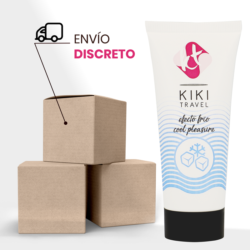 KIKÍ TRAVEL - GEL LUBRIFIANT EFFET FROID INTENSIFICATEUR 50 ML