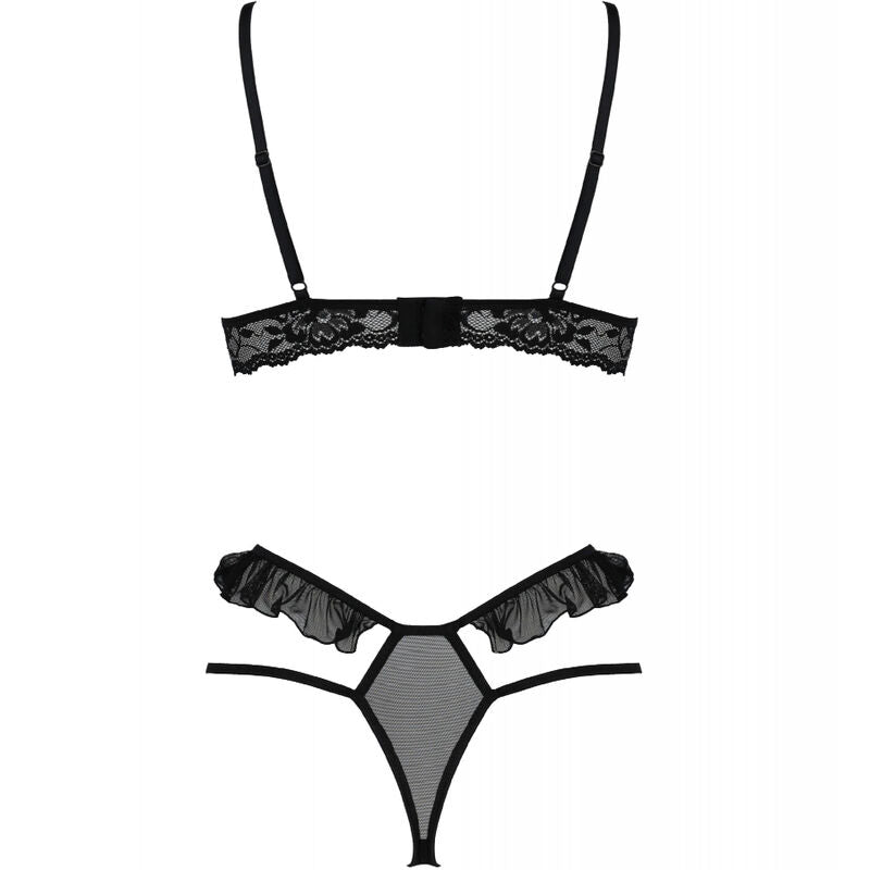 PASSION - ENSEMBLE DEUX PIÈCES DOLLY NOIR L/XL