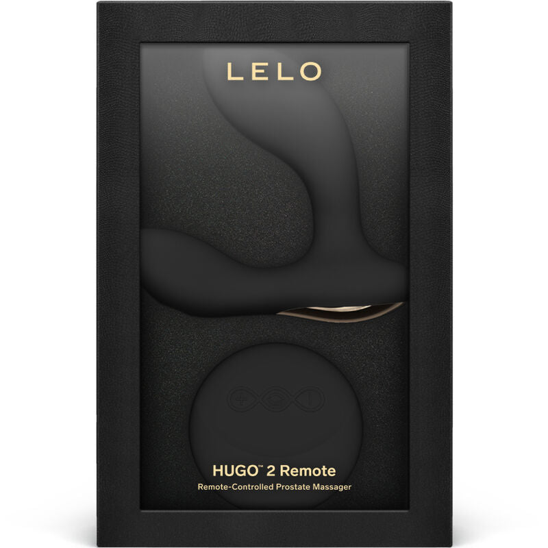 LELO - HUGO 2 MASSEUR DE PROSTATE TÉLÉCOMMANDE NOIR