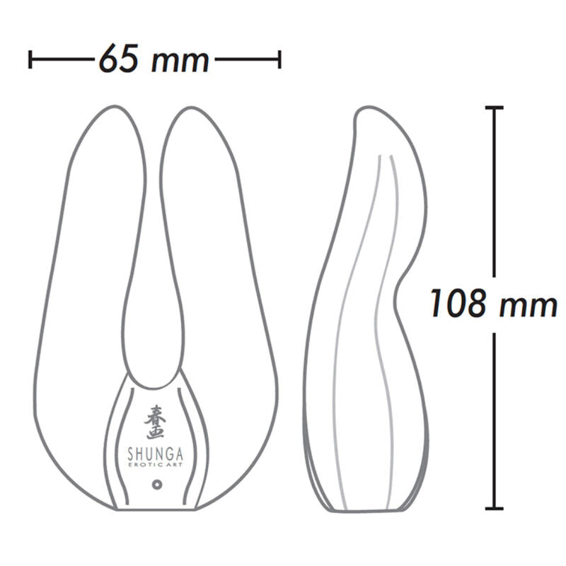 SHUNGA - AIKO BLACK INTIMATE MASSAGER