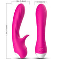 HARMONY - ROMANCE VIBRATOR WITH STIMULATOR FUCHSIA