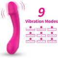 ARMONY - FUCHSIA SILICONE G-SPOT VIBRATING DILDO