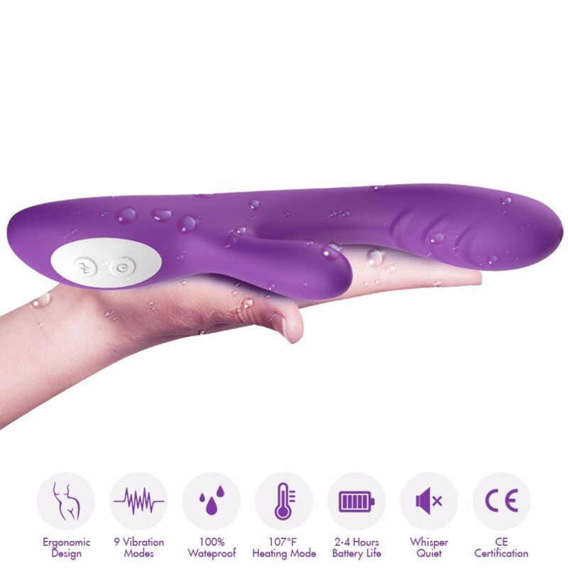 ARMONY - VIBREUR EFFET CHAUD VIOLET