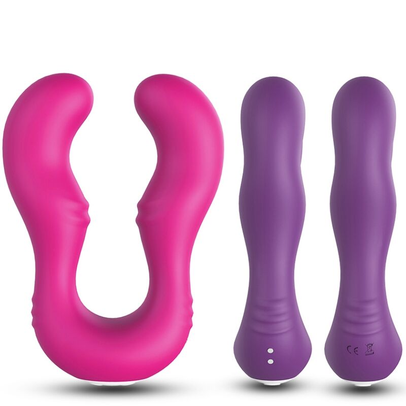 HARMONY - SERAPH DOUBLE VIBRATOR WITH REMOTE CONTROL, VIOLET