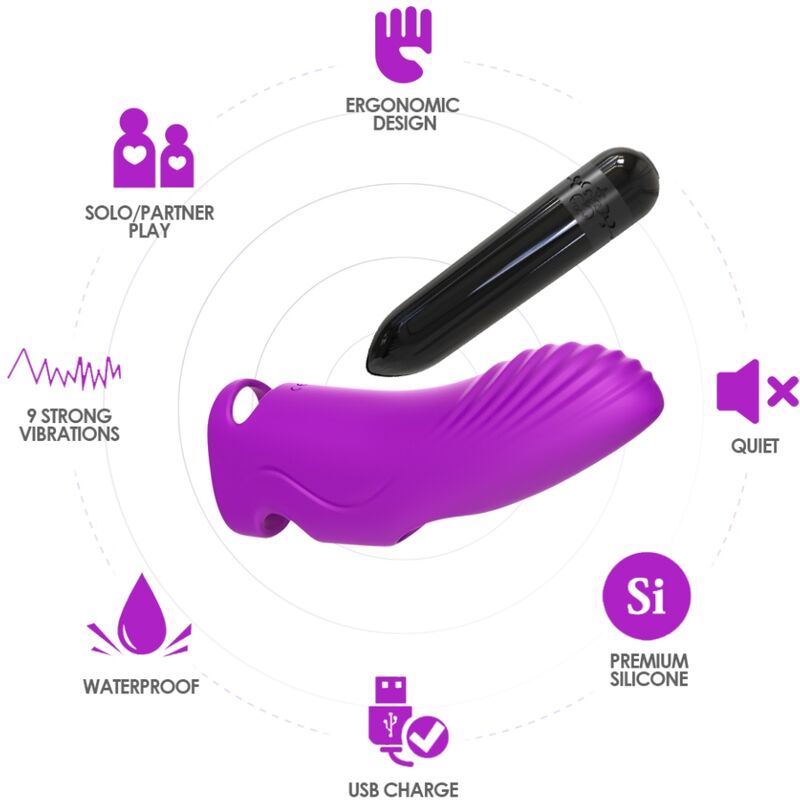 ARMONY - AURORA VIOLET THIMBLE VIBRATOR