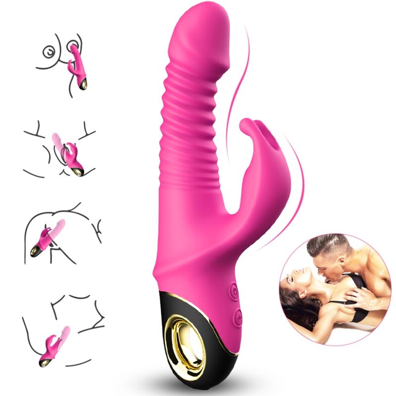 ARMONY - ZING DILDO VIBRANT LAPIN FUCHSIA