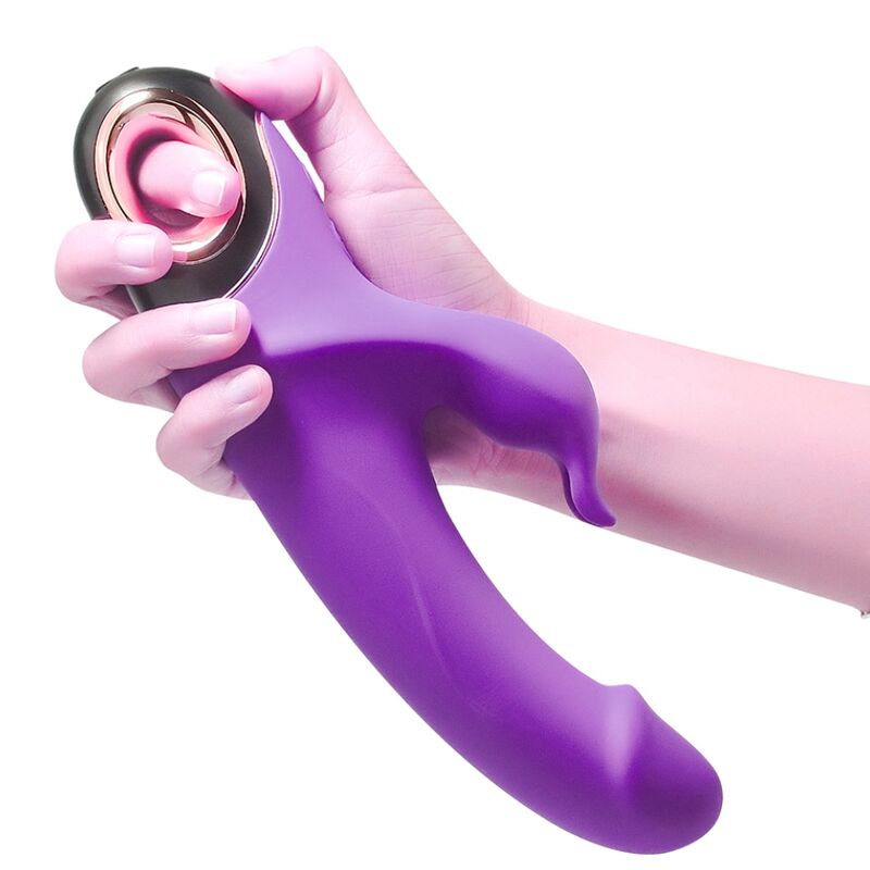 ARMONY - DILDO VIBRANT LAPIN MÉTÉORE VIOLET