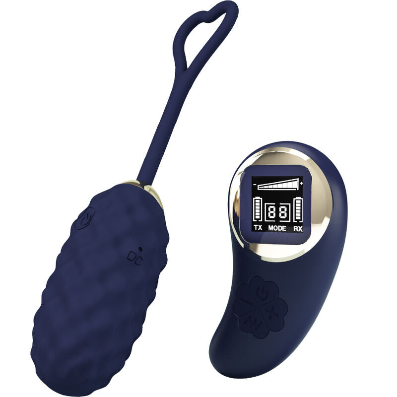 PRETTY LOVE - VIVIAN REMOTE CONTROL VIBRATING EGG BLUE