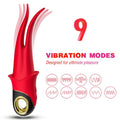 HARMONY - SHADOW VIBRATOR CLIP RED