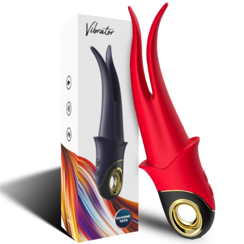 HARMONY - SHADOW VIBRATOR CLIP RED