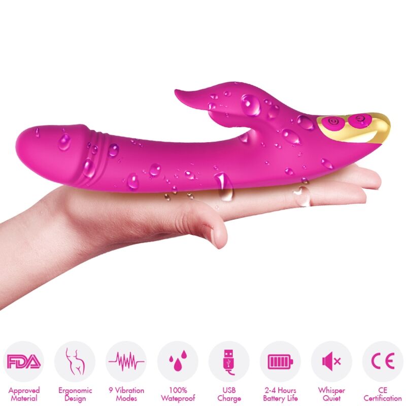 ARMONY - AMANT CLITORAL & G-SPOT SUCTION TOOL FUCHSIA