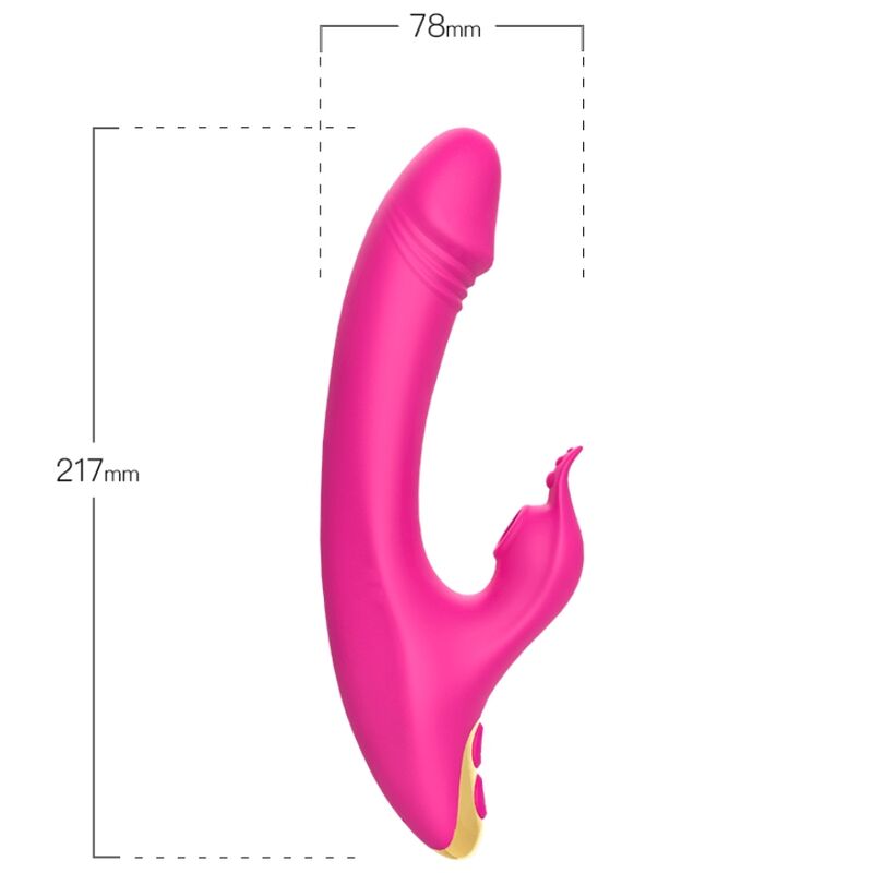 ARMONY - AMANT CLITORAL & G-SPOT SUCTION TOOL FUCHSIA