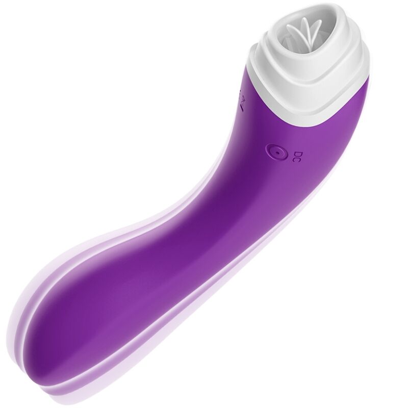 ARMONY - FAIRYLAND CLITORAL STIMULATOR WITH TONGUE & VIBRATOR VIOLET