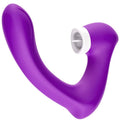 ARMONY - SECRETKISS STIMULATEUR LANGUE CLITORIS & VIBREUR INCURVÉ VIOLET