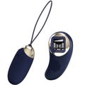 PRETTY LOVE - MINA EGG VIBRATOR REMOTE CONTROL BLUE