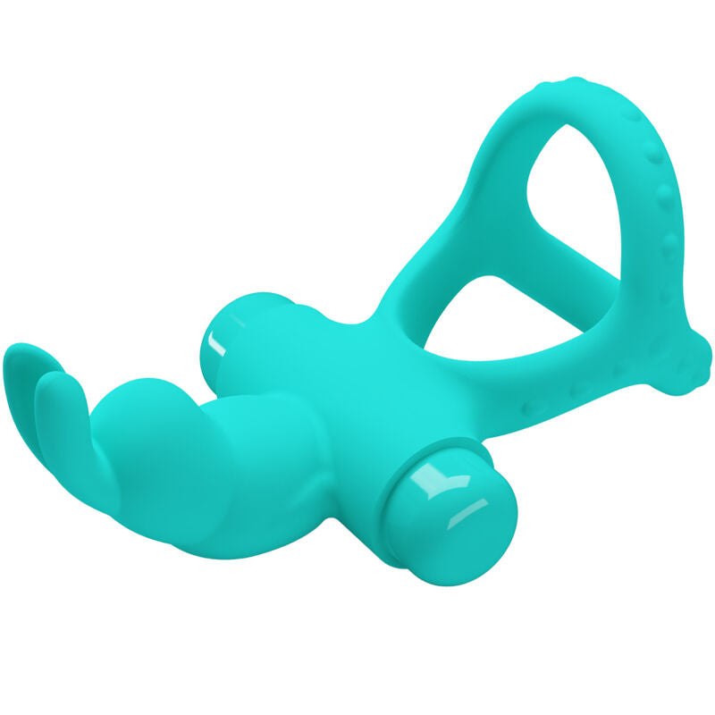 PRETTY LOVE - ANNEAU VIBRANT RABBIT FIGGY VERT