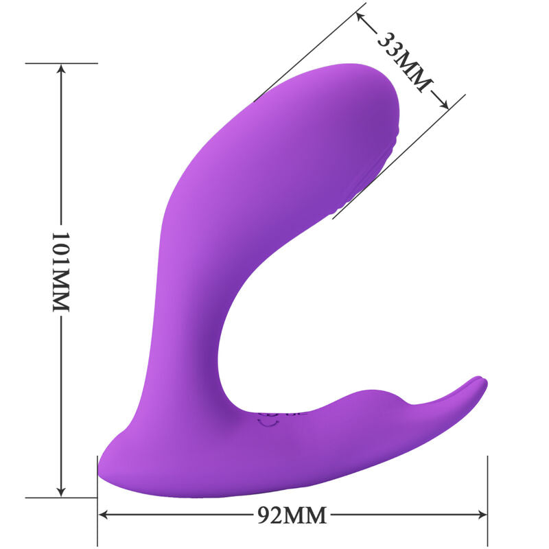 PRETTY LOVE - IDABELLE VIBRATION & PULSATION TÉLÉCOMMANDE VIOLET