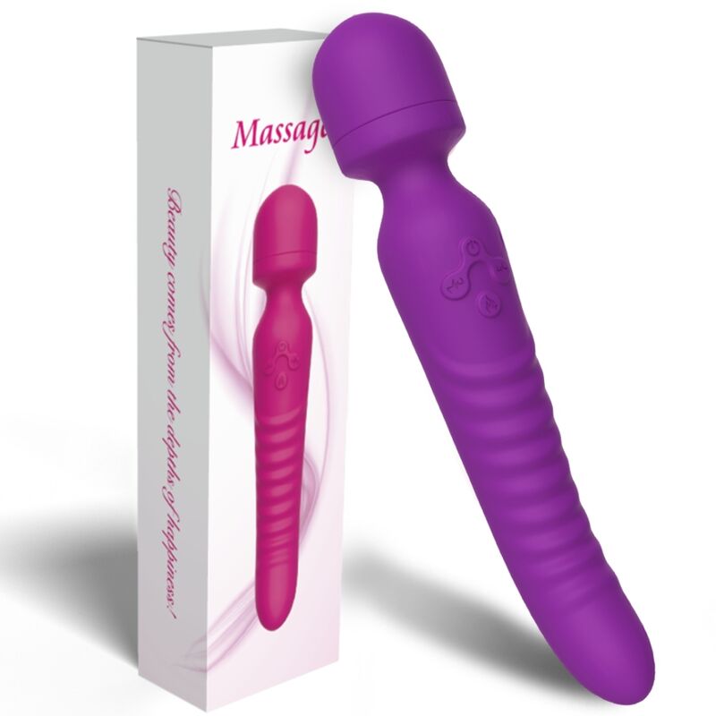 ARMONY - MISSION MASSEUR & VIBRATEUR EFFET CHAUD VIOLET
