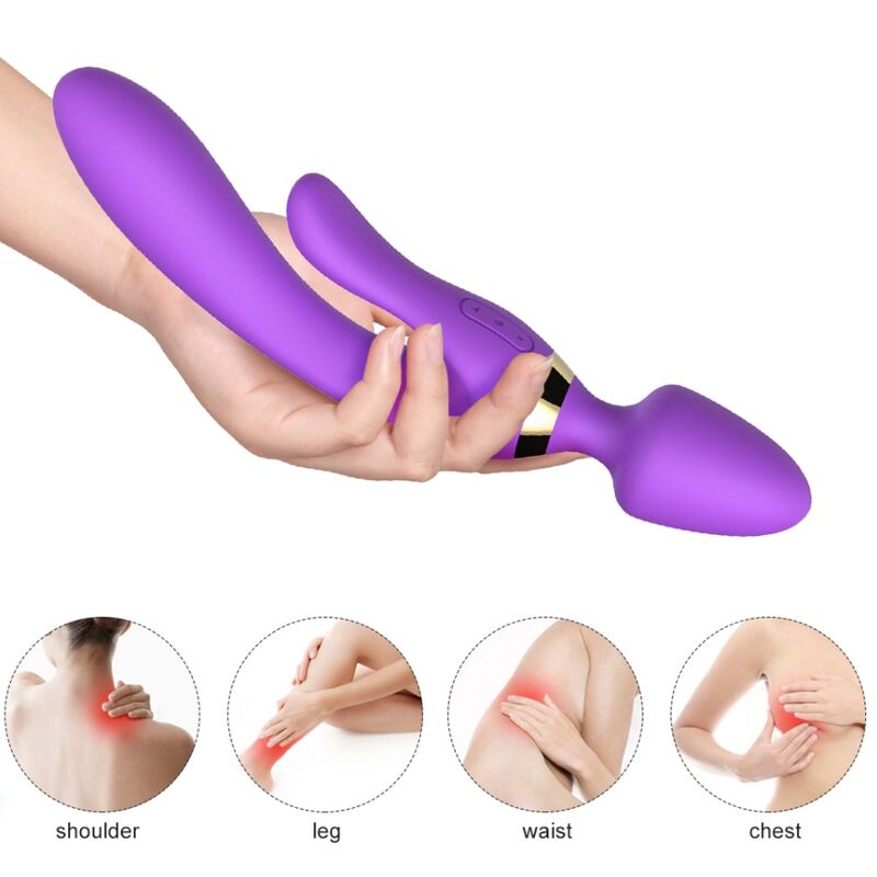 ARMONY - MASSEUR & VIBREUR LAPIN VIOLET
