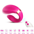 ARMONY - CRESCENT COUPLE VIBRATOR WITH REMOTE CONTROL FUCHSIA