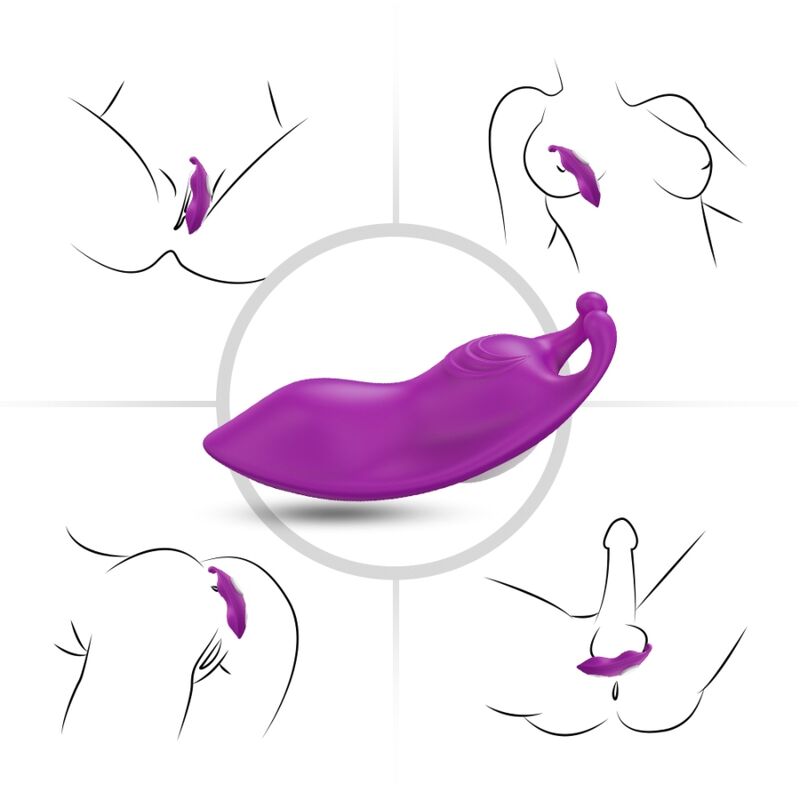 ARMONY - CULOTTE VIBRANT POINT G TÉLÉCOMMANDE VIOLET