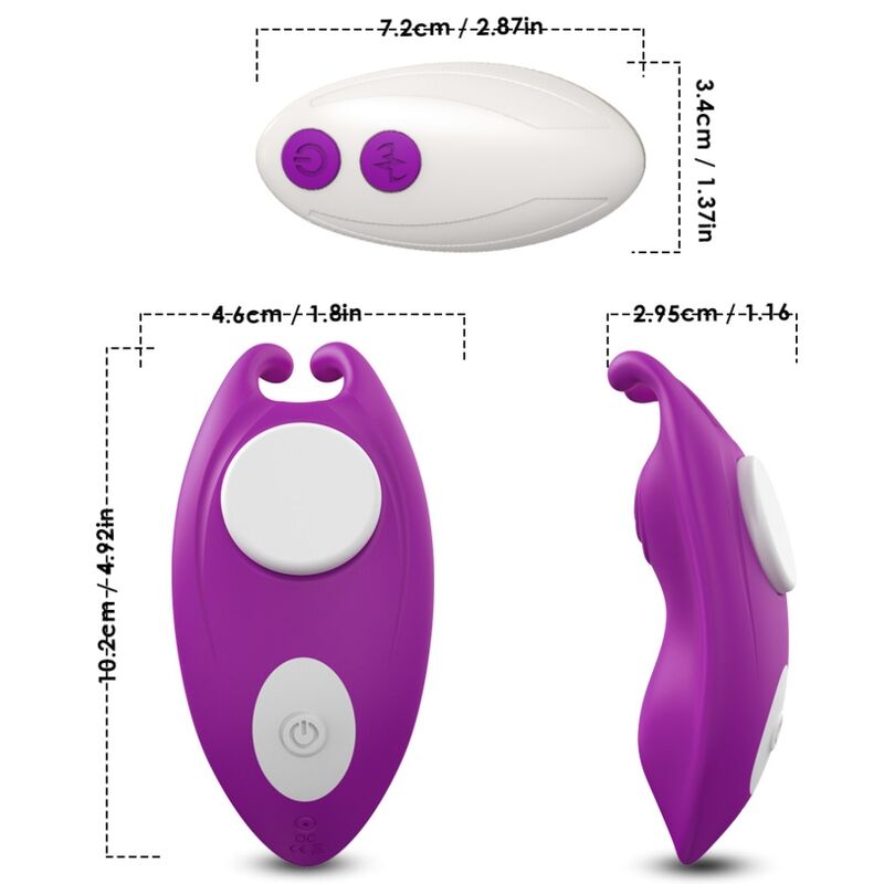ARMONY - CULOTTE VIBRANT POINT G TÉLÉCOMMANDE VIOLET
