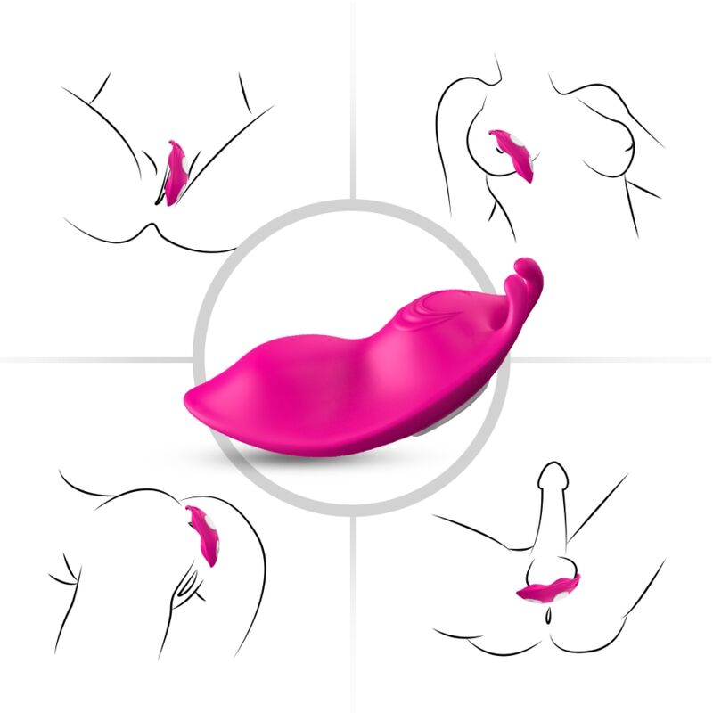 ARMONY - CULOTTE VIBRANT HONEYBEE POINT G TÉLÉCOMMANDE FUCHSIA