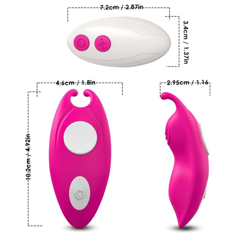 ARMONY - CULOTTE VIBRANT HONEYBEE POINT G TÉLÉCOMMANDE FUCHSIA