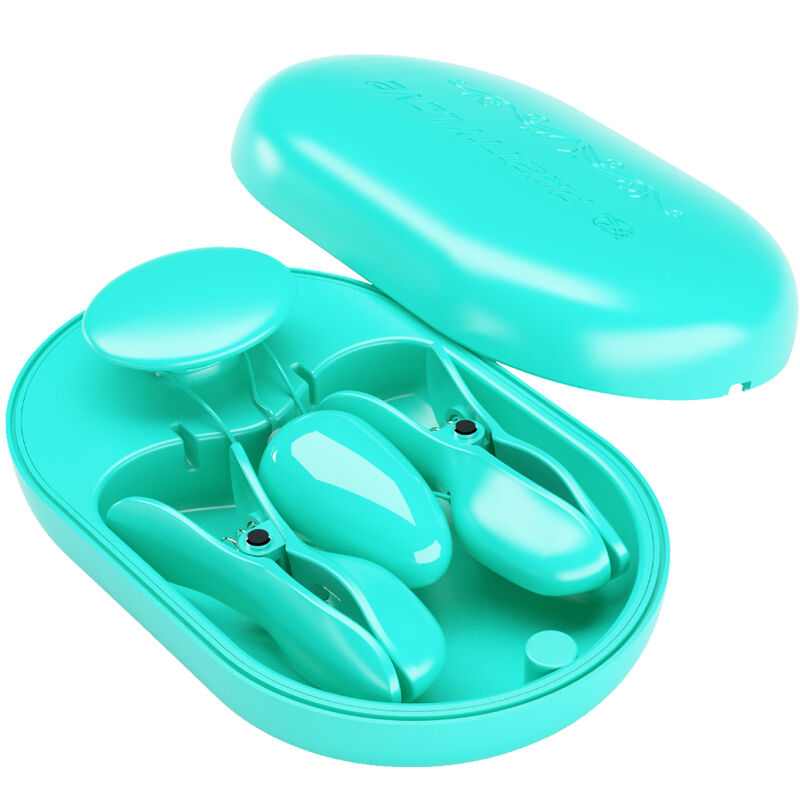 PRETTY LOVE - COFFRET SURPRISE PINCES D'ÉLECTROSTIMULATION BLEUES