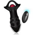 ARMONY - KYLIN DEDAL VIBRADOR & PLUG ANAL CONTROL REMOTO NEGRO