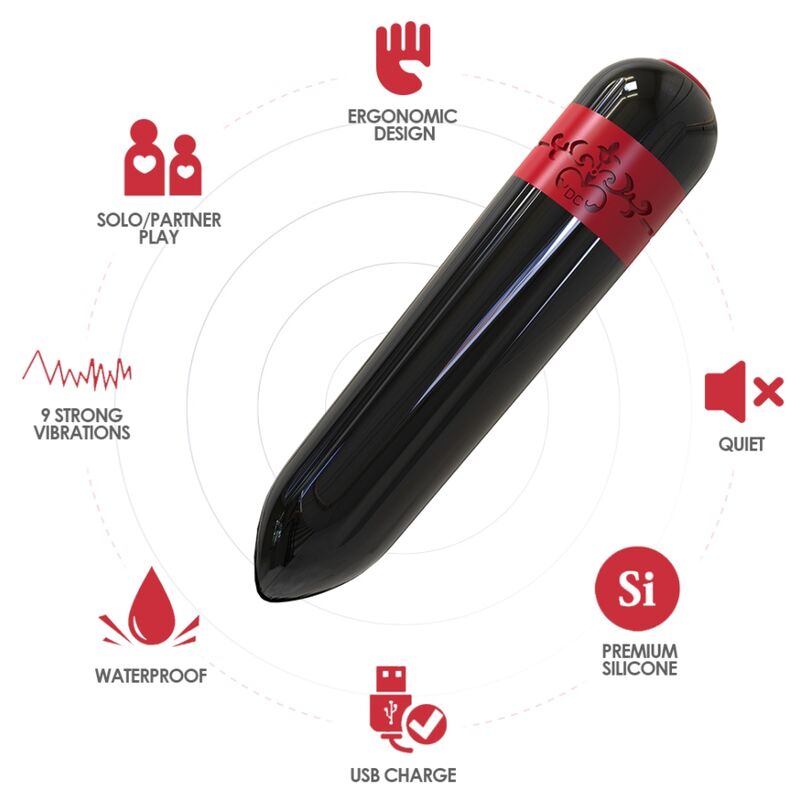 ARMONY - ROCKET BULLET VIBRATING BLACK