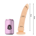 DELTA CLUB - GODEMICHET RÉALISTE NATUREL SILICONE MÉDICALE 20 CM -Ø- 4 CM