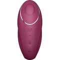 SATISFYER - TAP & CLIMAX 1 VIBREUR LAY-ON ROUGE