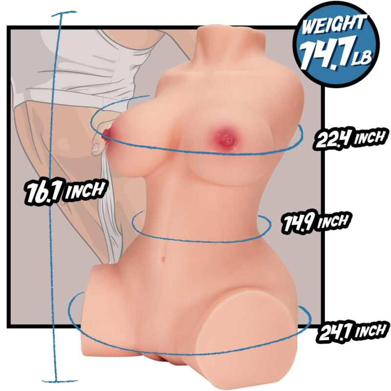 ARMONY - TORSE FÉMININ RÉALISTE MODÈLE 10