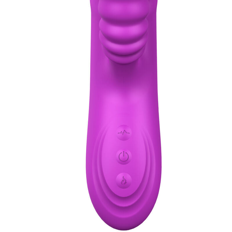 ARMONY - ANGELIA MULTIFUNCTION VIBRATOR WITH STIMULATING TONGUE AND VIOLET WARMING EFFECT