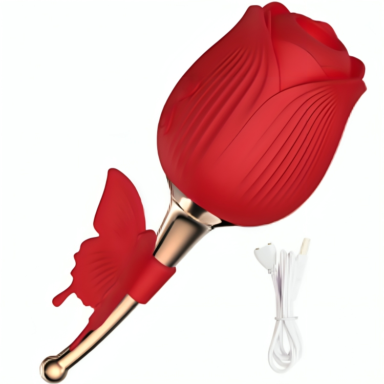 ARMONY - PAPILLON FLEUR SUCEUR ROUGE