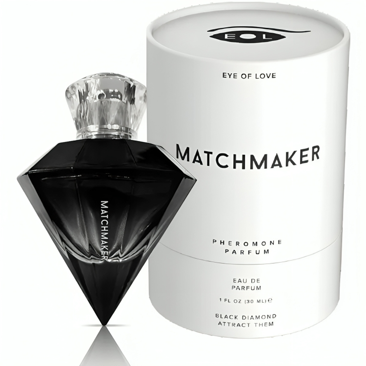 EYE OF LOVE - PARFUM AUX PHÉROMONES BLACK DIAMOND POUR HOMMES ET FEMMES 30 ML