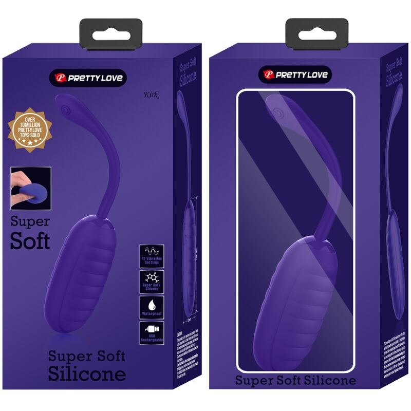 PRETTY LOVE - KIRK RECHARGEABLE VIBRATING EGG, LILAC