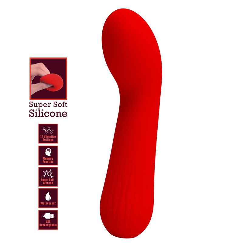 PRETTY LOVE - FAUN VIBREUR RECHARGEABLE ROUGE