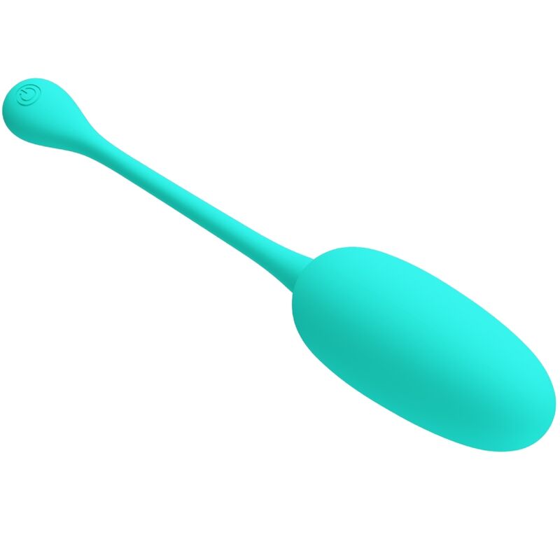 PRETTY LOVE - ŒUF VIBRANT RECHARGEABLE KNUCKER VERT D'EAU